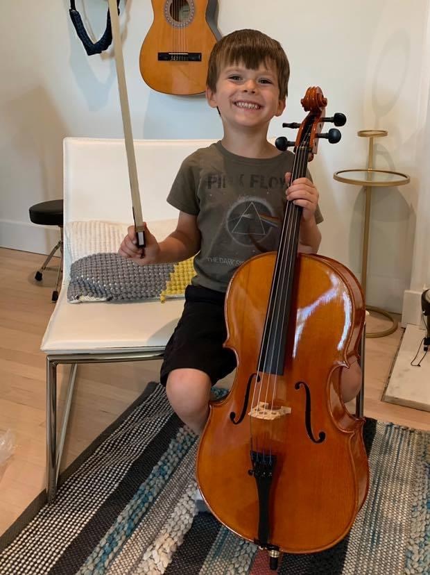 Boy with Cello